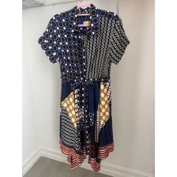 Anthropologie Dresses & Skirts - Anthropologie Maeve  Contrast Midi Shirtdress, Medium